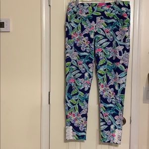 Lilly Pulitzer LUXLETIC Pants in Sway this Way.